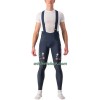 Fietskleding (Fietsshirt + Korte Koersbroek) 2022 Quick-Step Alpha Vinyl Thermal - Blauw Wit